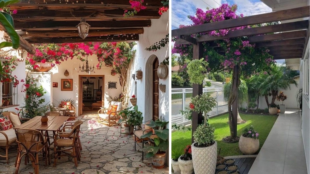 Ideas creativas para pérgolas en casas rurales