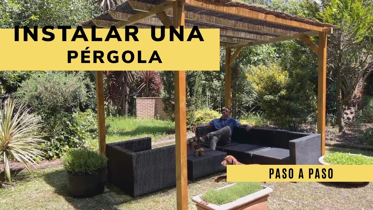 Integración perfecta de pérgolas en el jardín