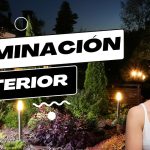 Iluminacion perfecta para cenas en la pérgola