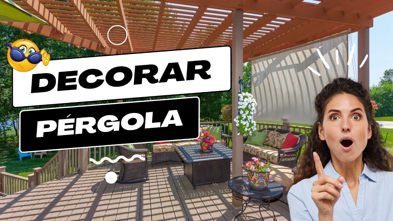 Mejores muebles para pérgolas exteriores